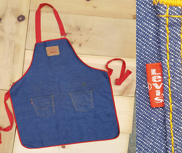 levis denim apron