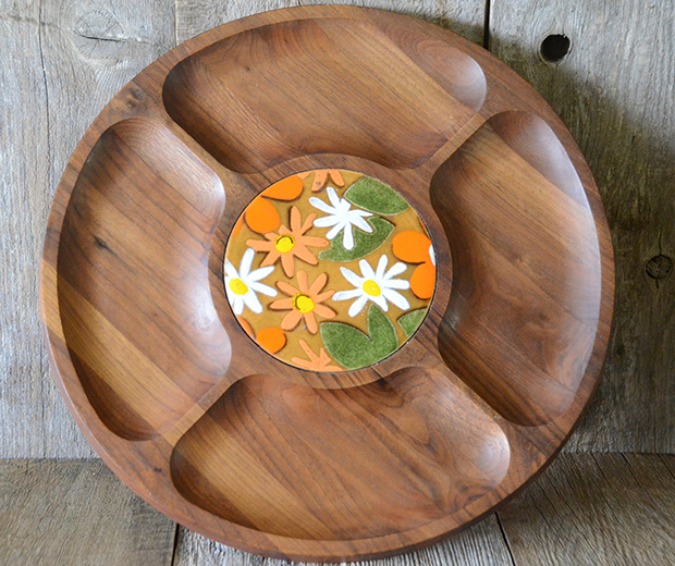 Vintage Wood Lazy Susan – Kitsch 'N Kitchens