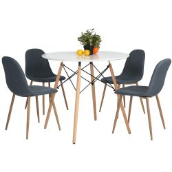 mid century kitchen table chairs